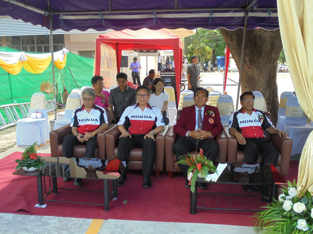 บรรดาแขกวีไอพีของฮอนด้า